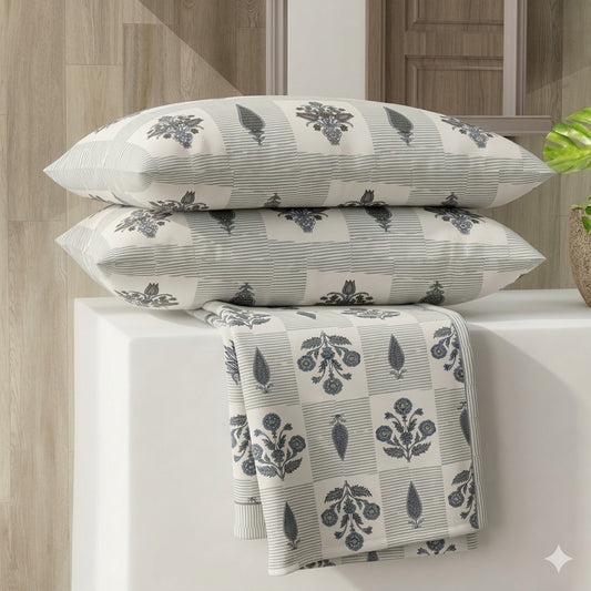 Block Print Cover Set