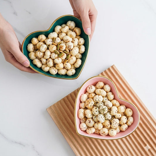 Heart Shape Ceramic Bowl