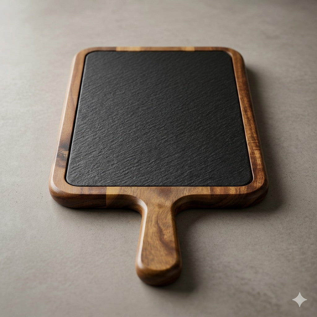 Rectangular Slate-Finish Bakeware & Serving Platter