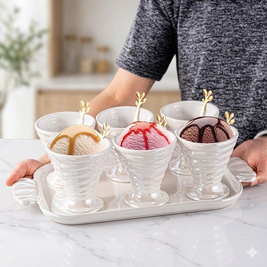 Blush Ice Cream Set