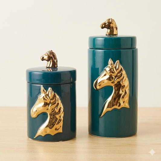 Chic Ceramic Canister Set (2-Piece)