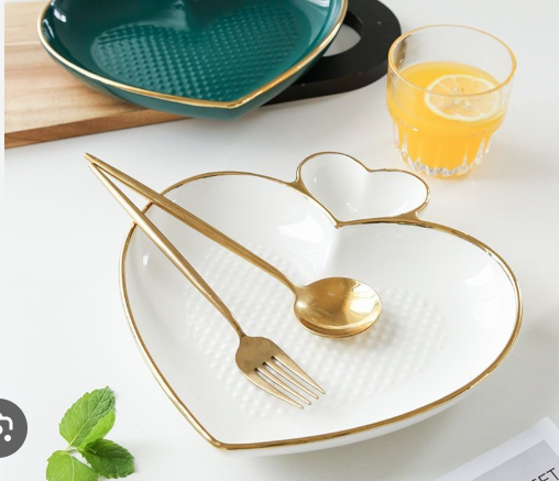 Heart Shape Ceramic Bowl